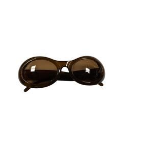 GUCCI oval sunglasses GG2400/N/S / brown / vintage / EUC